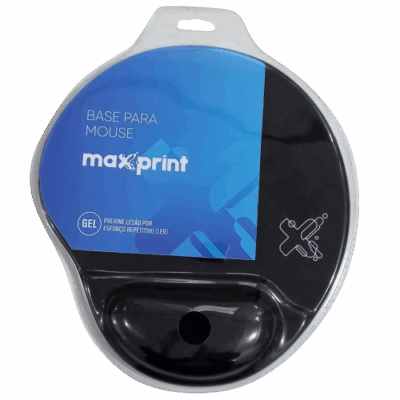 BASE P/MOUSE C/APOIO EM GEL PT MAXPRINT