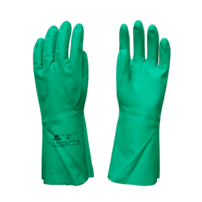 LUVA NITRILITE VERDE TAM M LALAN