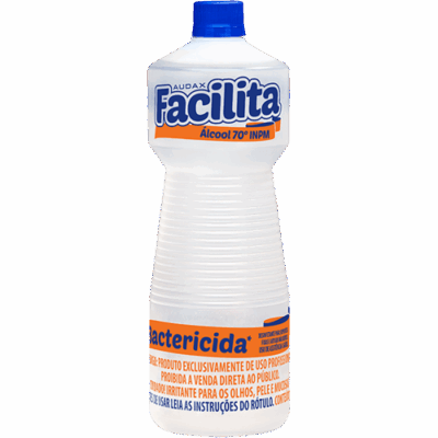 ALCOOL 70 ETILICO 1LT AUDAX