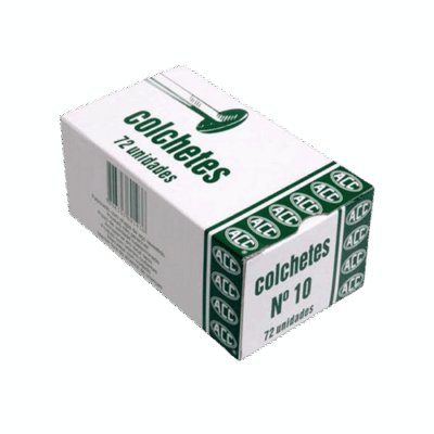 COLCHETE 10 C/72UN ACO ACC