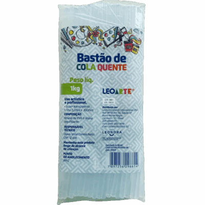 COLA SILICONE BASTAO FINA C/85UN LEONORA