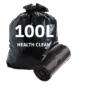 SACO P/ LIXO 100 LT PRETO HEALTH