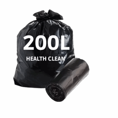 SACO P/ LIXO 200 LT PRETO HEALTH