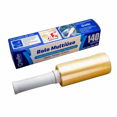 FILME PVC ROLO P/MAO 12X140M TECFILM