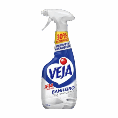 VEJA MULT C/PUL BANHEIRO CLORO X14 500ML