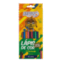 LAPIS DE COR SEXTAVADO C/12 CORES BRW