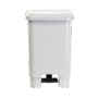 LIXEIRA C/ PEDAL 50L BRANCA NYCOL