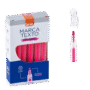 MARCA TEXTO DASHLIGHT C/12 ROSA BRW