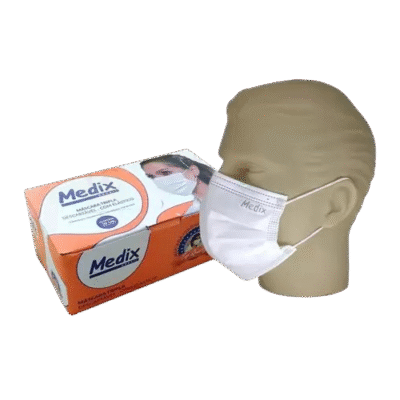 MASCARA TNT TRIPLA ELASTICO C/50 MEDIX