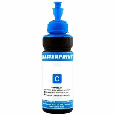 REFIL TINTA EPSON 664 AZUL 100ML MASTERPRINT
