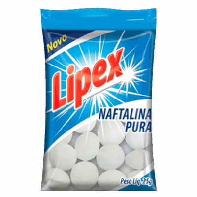 NAFTALINA BOLAS 25G LIPEX