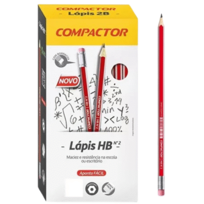 LAPIS HB N2 VM/CZ C/BORRACHA COMPACTOR