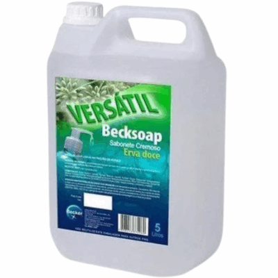 SABONETE BECKSOAP 5L ERVA DOCE CREMOSO VERSATIL BECKER