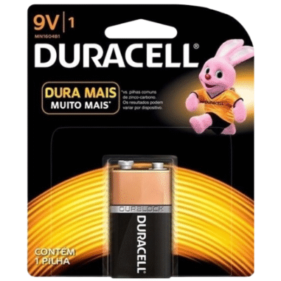 BATERIA ALCALINA 9V  DURACELL