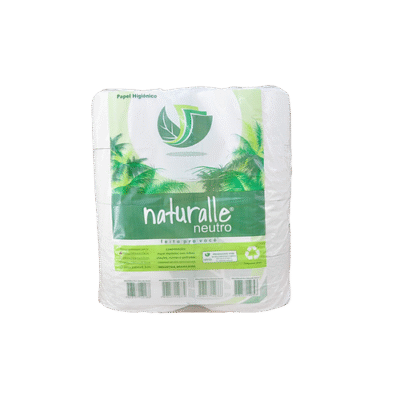 PAPEL HIGIENICO NEUTRO 300X10 C/8 NATURALLE