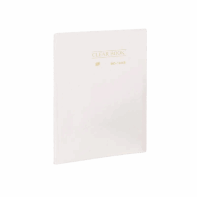 PASTA CATALOGO A4 10 SACOS CRISTAL YES