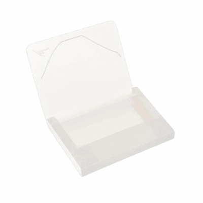 PASTA ELASTICO OFICIO 40MM CRISTAL YES
