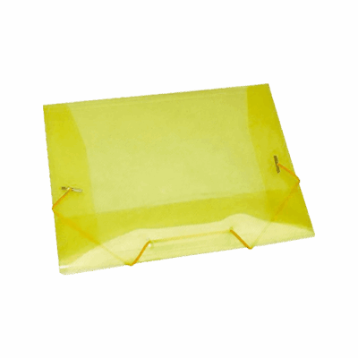 PASTA ELASTICO MINI FINA AMARELA ACP