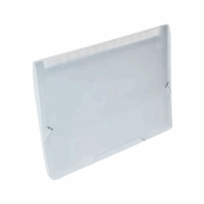 PASTA SANFONADA A4 12 DIVISORIAS CRISTAL ACP