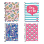 CADERNO 10X1 160FLS PEPPER FEM TILIBRA