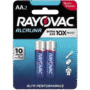 PILHA ALCALINA PEQUENA AZUL AA2 C/2UN RAYOVAC