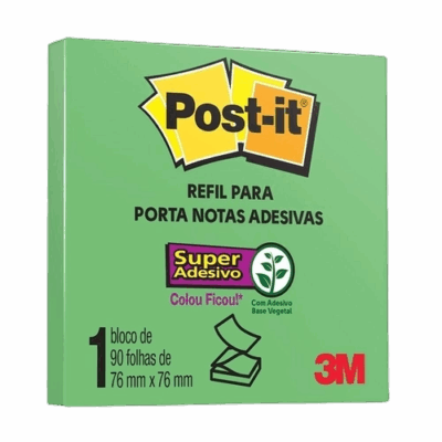 POST-IT VERDE 76X76 45 FLS 3M