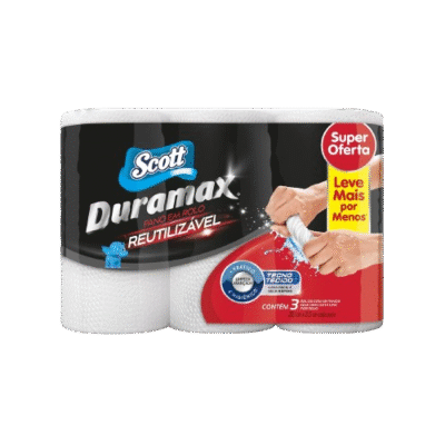 PANO SCOTT C/3 BRANCO DURAMAX