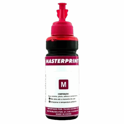 REFIL TINTA EPSON 664 VERMELHA 100ML MASTERPRINT