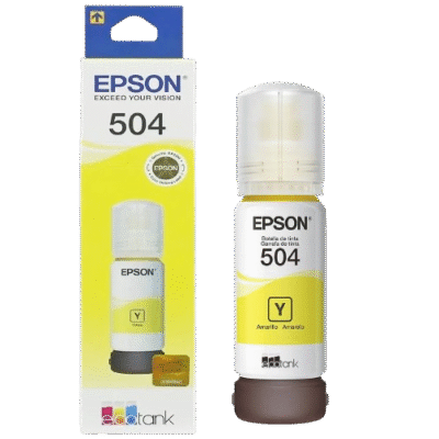 REFIL TINTA 504 AMARELA 70ML EPSON