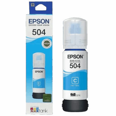 REFIL TINTA 504 AZUL 65ML EPSON