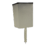 RESERVATORIO PLASTICO 800ML C/TAMPA NOBRE