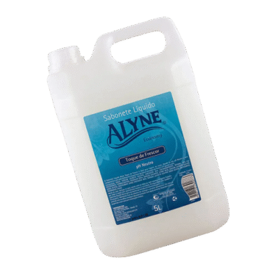 SABONETE LIQUIDO TOQUE DE FRESCOR 5L ALYNE