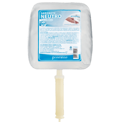 SABONETE REFIL GLICERINADO NEUTRO 800ML PREMISSE