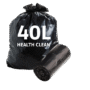 SACO P/ LIXO 40 LITROS PRETO HEALTH