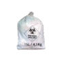 SACO P/ LIXO HOSPITALAR 15 LITROS BRANCO RAVA