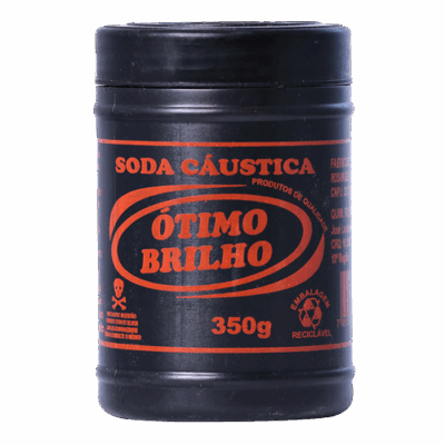 SODA CAUSTICA 350GR OTIMO BRILHO