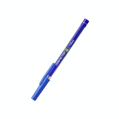 CANETA 07 B 1.2 MM AZUL COMPACTOR