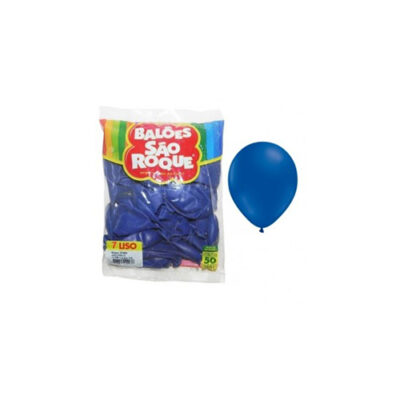 BALAO N°7 AZ TURQUEZA C/50UN SAO ROQUE