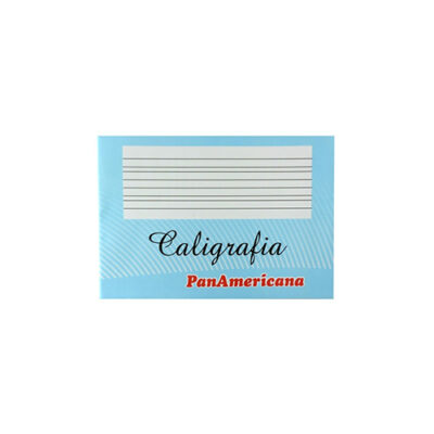 CADERNO CALIGRAFIA PEQ 1/4 40 FLS PANAMERI