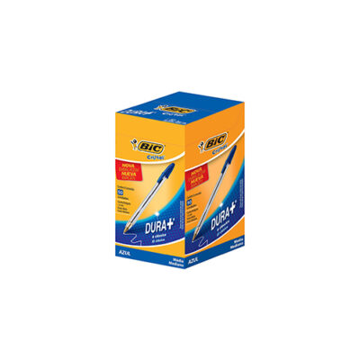 CANETA 1.0 CRISTAL CLASSICA AZUL C/50 BIC