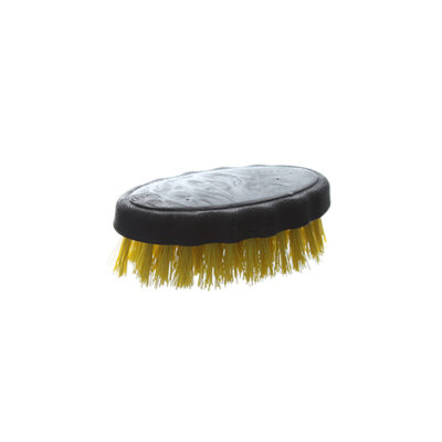 ESCOVA OVAL PLASTICA CRISTAL