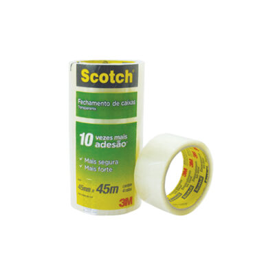 FITA ADESIVA TRANSPARENTE 45X45 C/4 3M