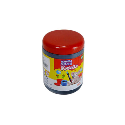 TINTA GUACHE 250ML PRETO KOALA