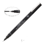 CANETA UNIPIN 0.8MM PRETA MITSUBISH