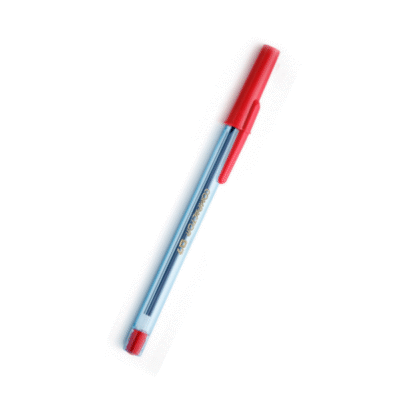 CANETA 0.7 COMPACTOR VERMELHO