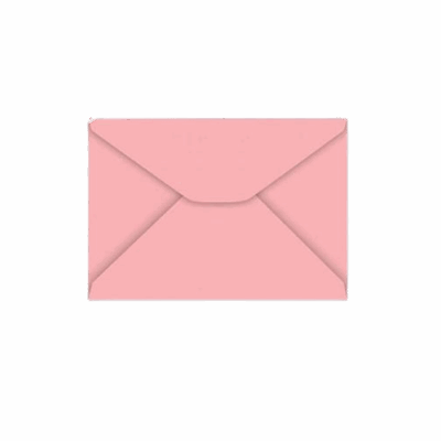 ENVELOPE 114X162 ROSA CLARO C/100 CELUCAT