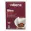 FILTRO DE PAPEL P/CAFE 102 VABENE C/30UN