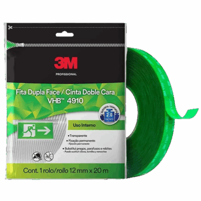 FITA FIXA FORTE VHB 12MM X 20MT 3M