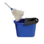 CONJUNTO MOPINHO AZUL UMIDO 170G C/CABO PERFECT