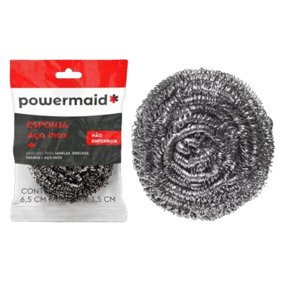 ESPONJA MULTIUSO METALICA POWERMAID